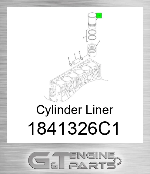 1841326C1 Cylinder Liner