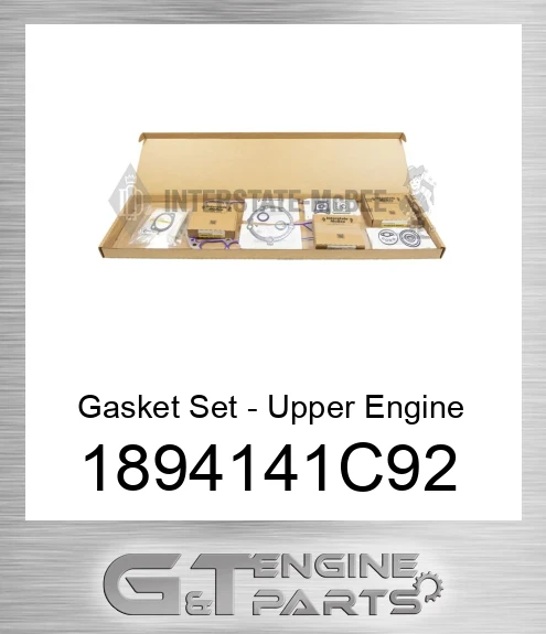 1894141C92 Gasket Set - Upper Engine