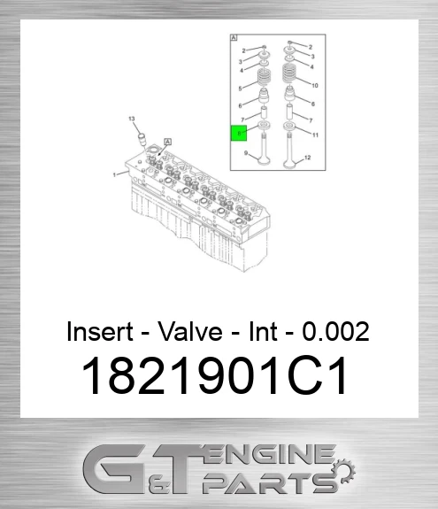 1821901C1 Insert - Valve - Int - 0.002