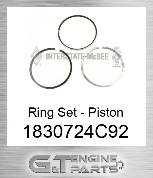 1830724C92 Ring Set - Piston