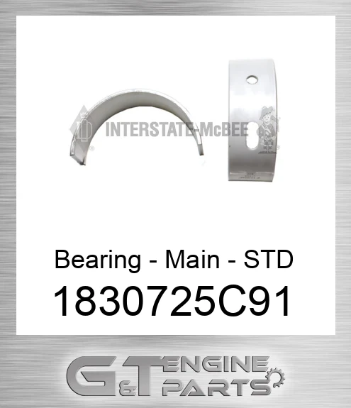 1830725C91 Bearing - Main - STD