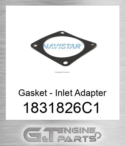 1831826C1 Gasket - Inlet Adapter