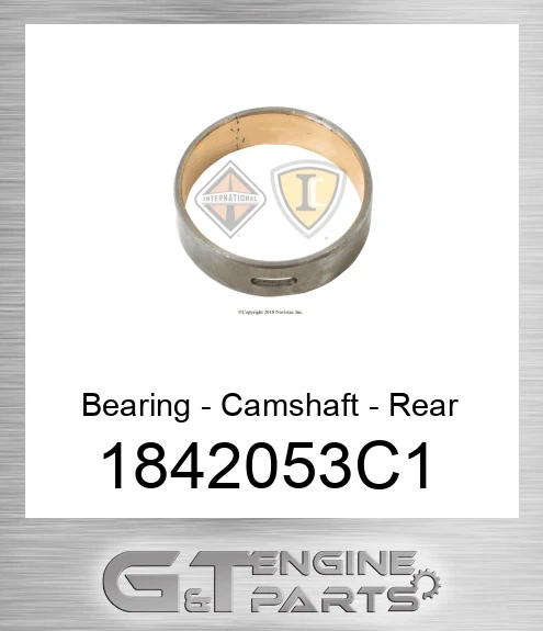 1842053C1 Bearing - Camshaft - Rear