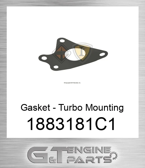 1883181C1 Gasket - Turbo Mounting