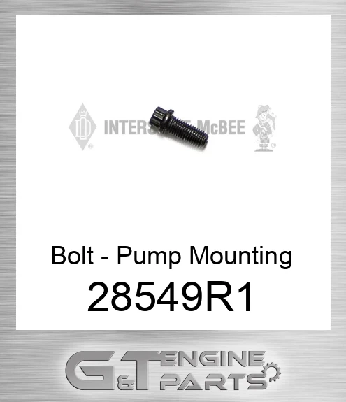 28549R1 Bolt - Pump Mounting