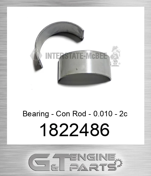 1822486 Bearing - Con Rod - 0.010 - 2c