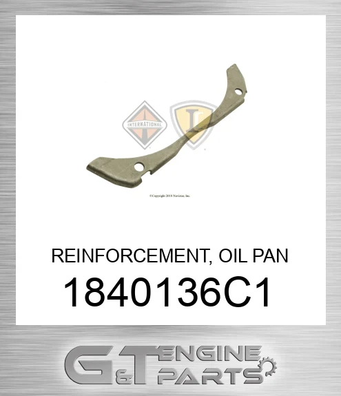 1840136C1 REINFORCEMENT, OIL PAN