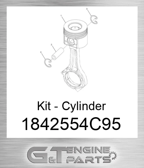 1842554C95 Kit - Cylinder