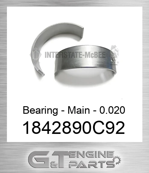 1842890C92 Bearing - Main - 0.020