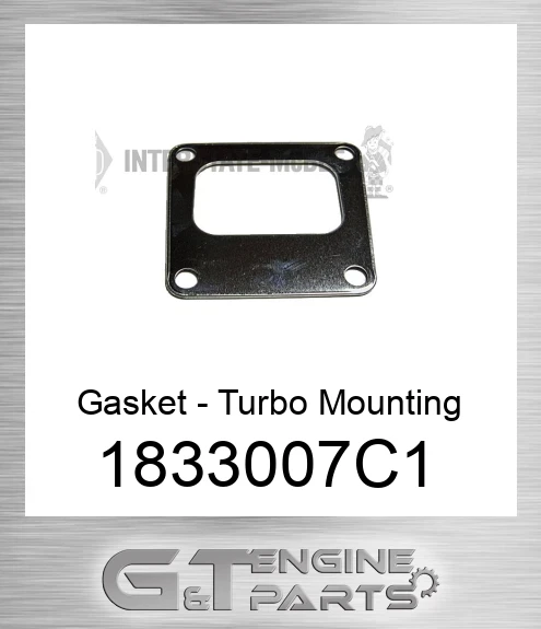 1833007C1 Gasket - Turbo Mounting