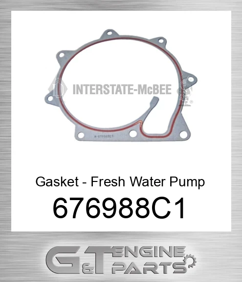 676988C1 Gasket - Fresh Water Pump