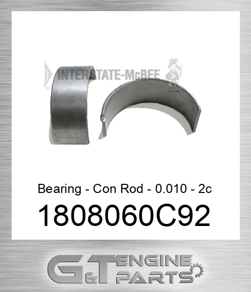 1808060C92 Bearing - Con Rod - 0.010 - 2c