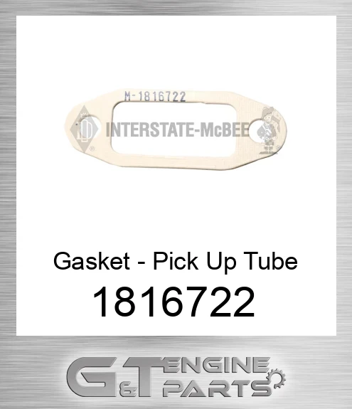 1816722 Gasket - Pick Up Tube