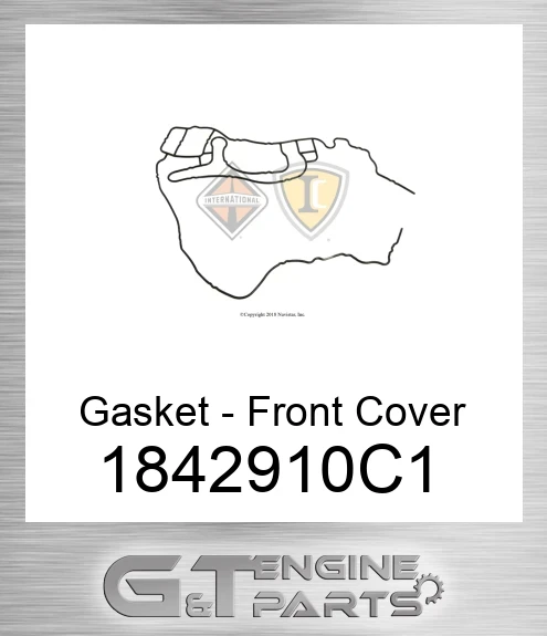 1842910C1 Gasket - Front Cover