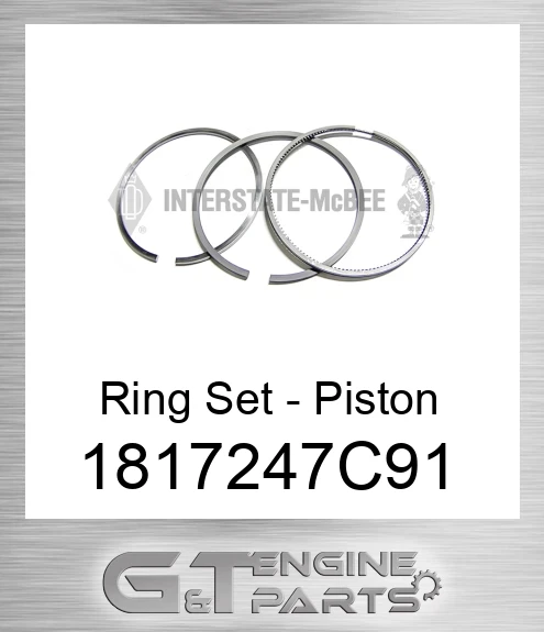 1817247C91 Ring Set - Piston