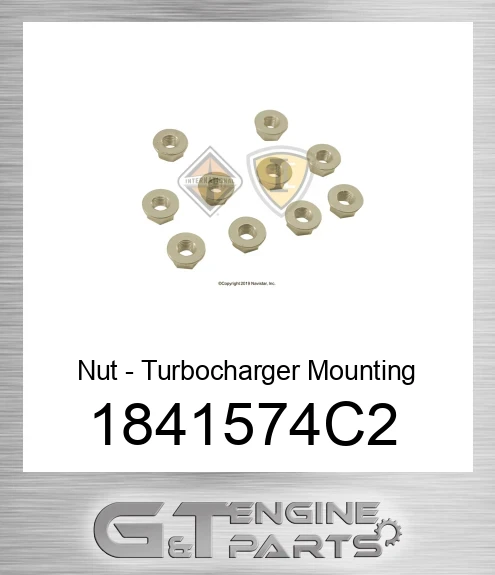 1841574C2 Nut - Turbocharger Mounting