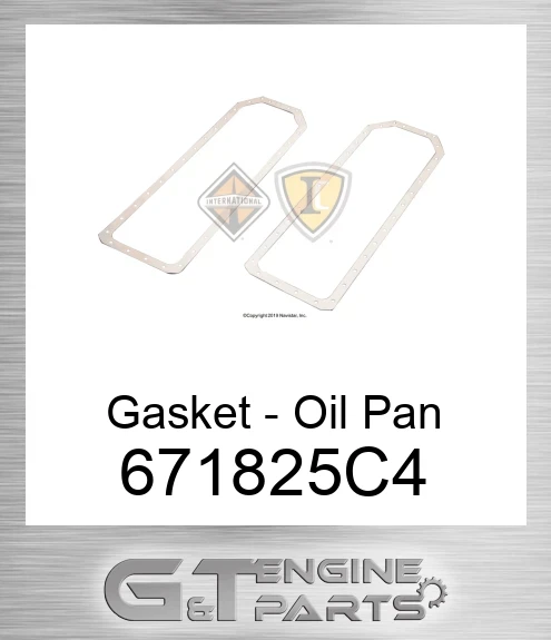 671825C4 Gasket - Oil Pan