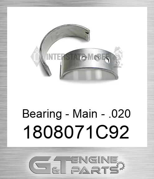 1808071C92 Bearing - Main - .020