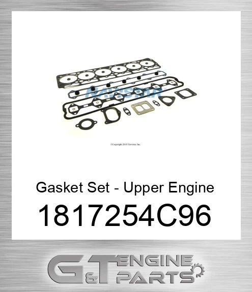 1817254C96 Gasket Set - Upper Engine