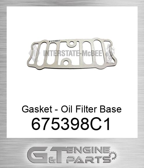 675398C1 Gasket - Oil Filter Base