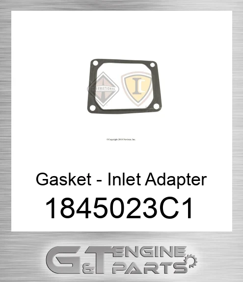 1845023C1 Gasket - Inlet Adapter