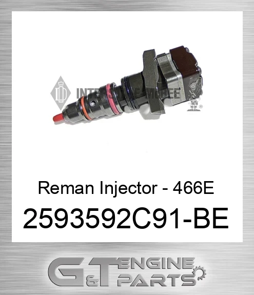 2593592C91-BE Reman Injector - 466E