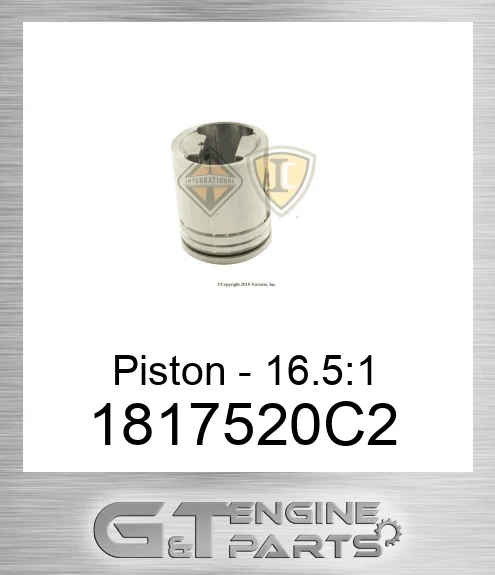 1817520C2 Piston - 16.5:1