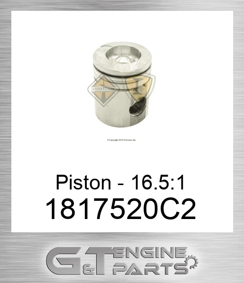 1817520C2 Piston - 16.5:1