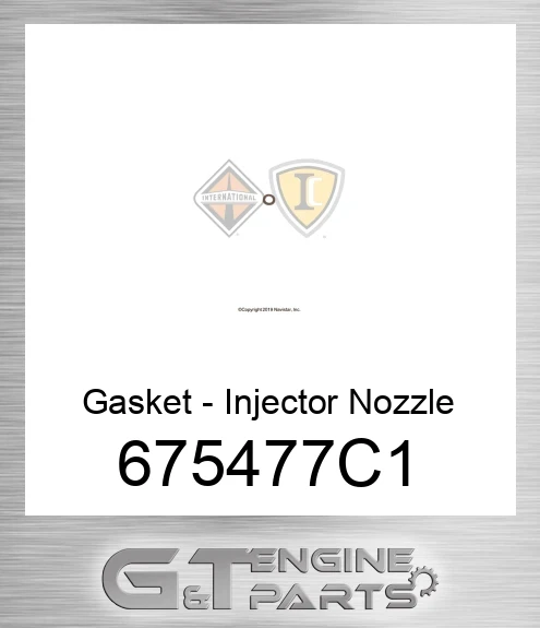 675477C1 Gasket - Injector Nozzle