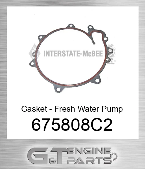 675808C2 Gasket - Fresh Water Pump