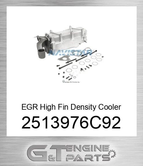 2513976C92 EGR High Fin Density Cooler