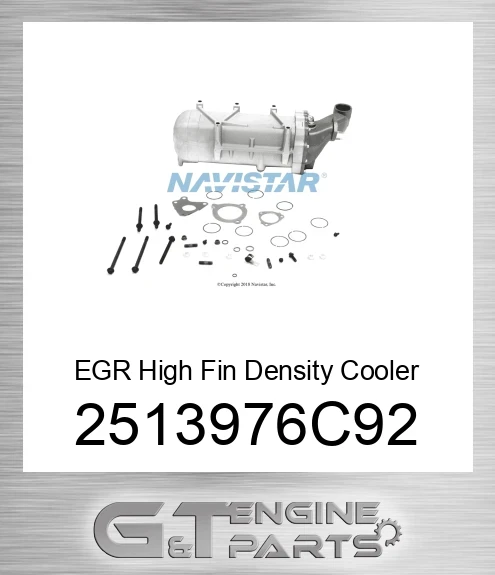 2513976C92 EGR High Fin Density Cooler