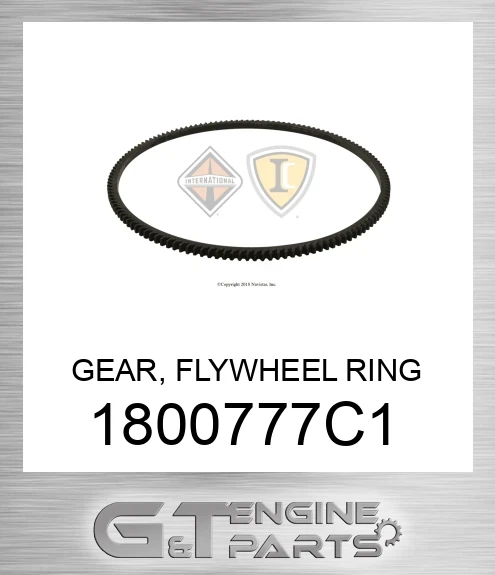 1800777C1 GEAR, FLYWHEEL RING