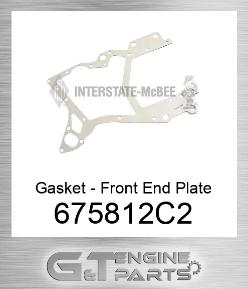 675812C2 Gasket - Front End Plate