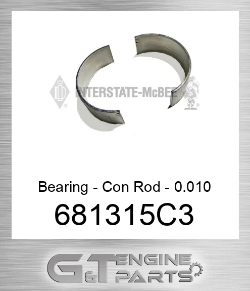 681315C3 Bearing - Con Rod - 0.010