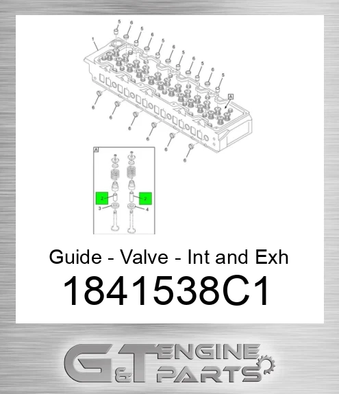 1841538C1 Guide - Valve - Int and Exh