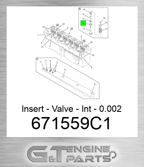671559C1 Insert - Valve - Int - 0.002