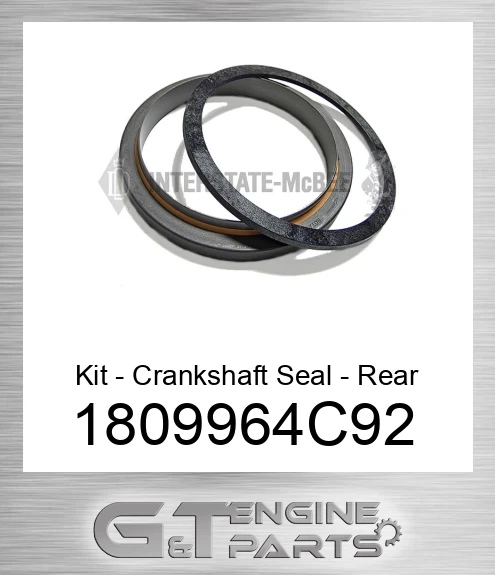 1809964C92 Kit - Crankshaft Seal - Rear