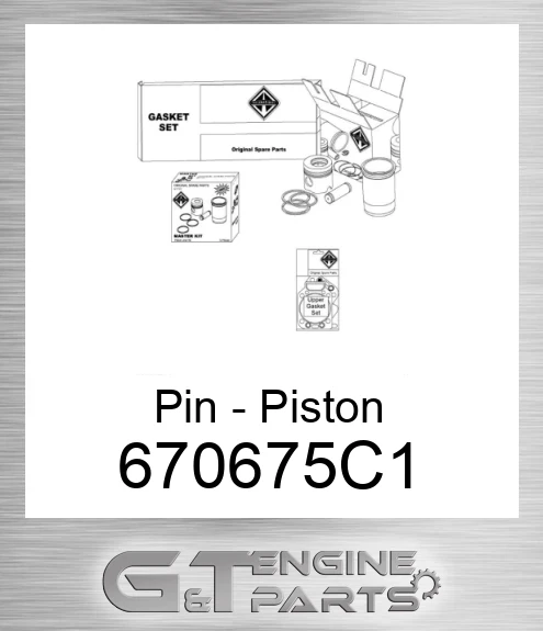 670675C1 Pin - Piston