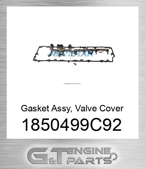 1850499C92 Gasket Assy, Valve Cover