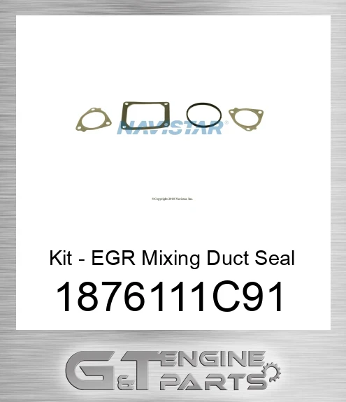 1876111C91 Kit - EGR Mixing Duct Seal