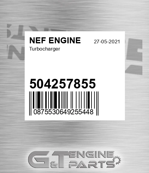 504257855 Turbocharger
