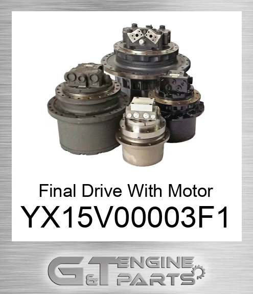 YX15V00003F1 Final Drive With Motor