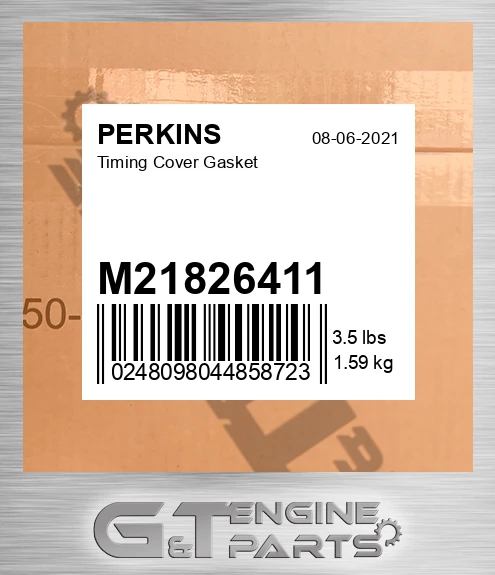 M21826411 Timing Cover Gasket