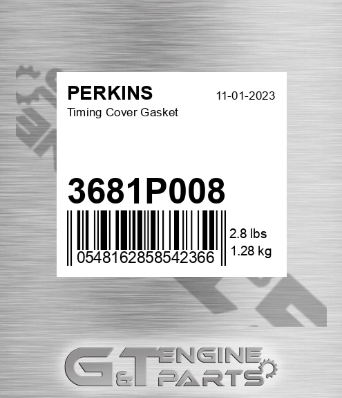 3681P008 Timing Cover Gasket