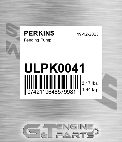 ULPK0041 PUMP KIT, FUEL - ELECTRIC 12V