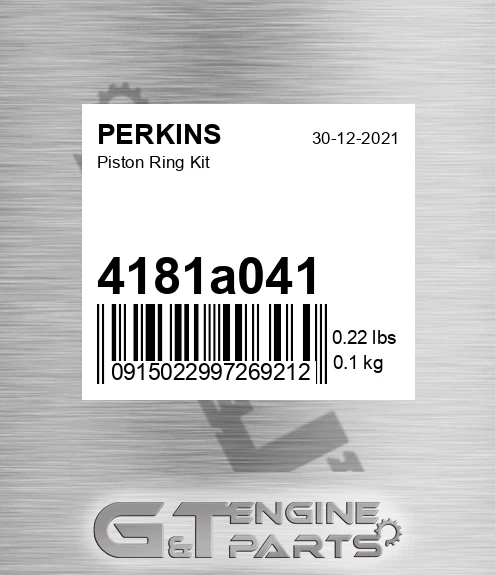 4181A041 Piston Ring Kit