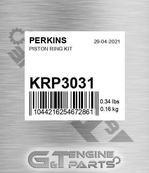 KRP3031 PISTON RING KIT