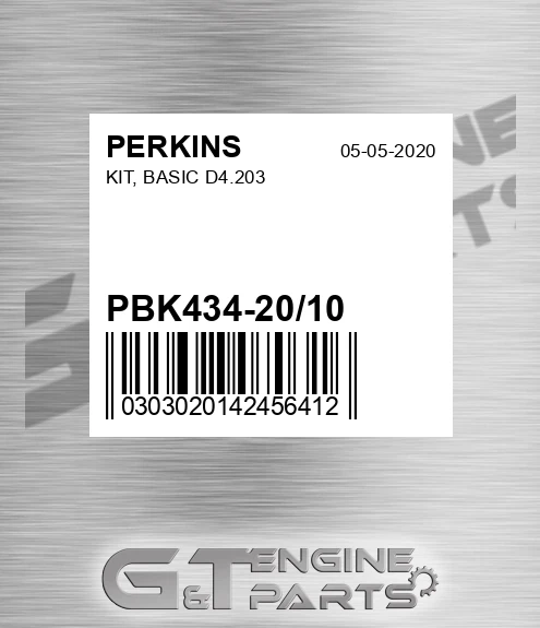 PBK434-20/10 KIT, BASIC D4.203