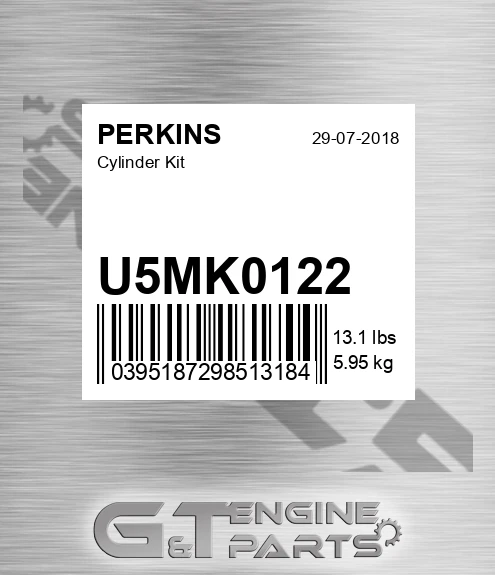 U5MK0122 Cylinder Kit
